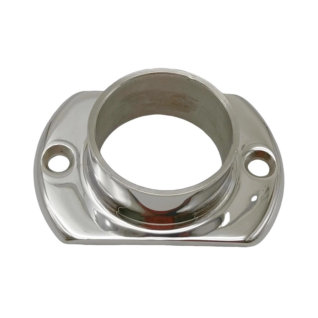 316 Stainless Steel Stair Railing Base Flange for 50.8mm Balustrade ...