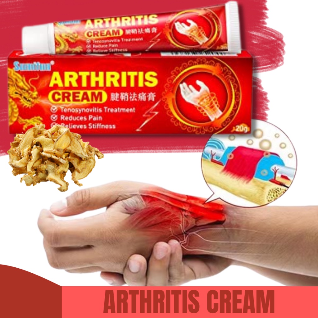 AUTHENTIC Arthritis Ointment Joint Pain Relief Cream Easy to Apply Tenosynovitis Treatment Pain