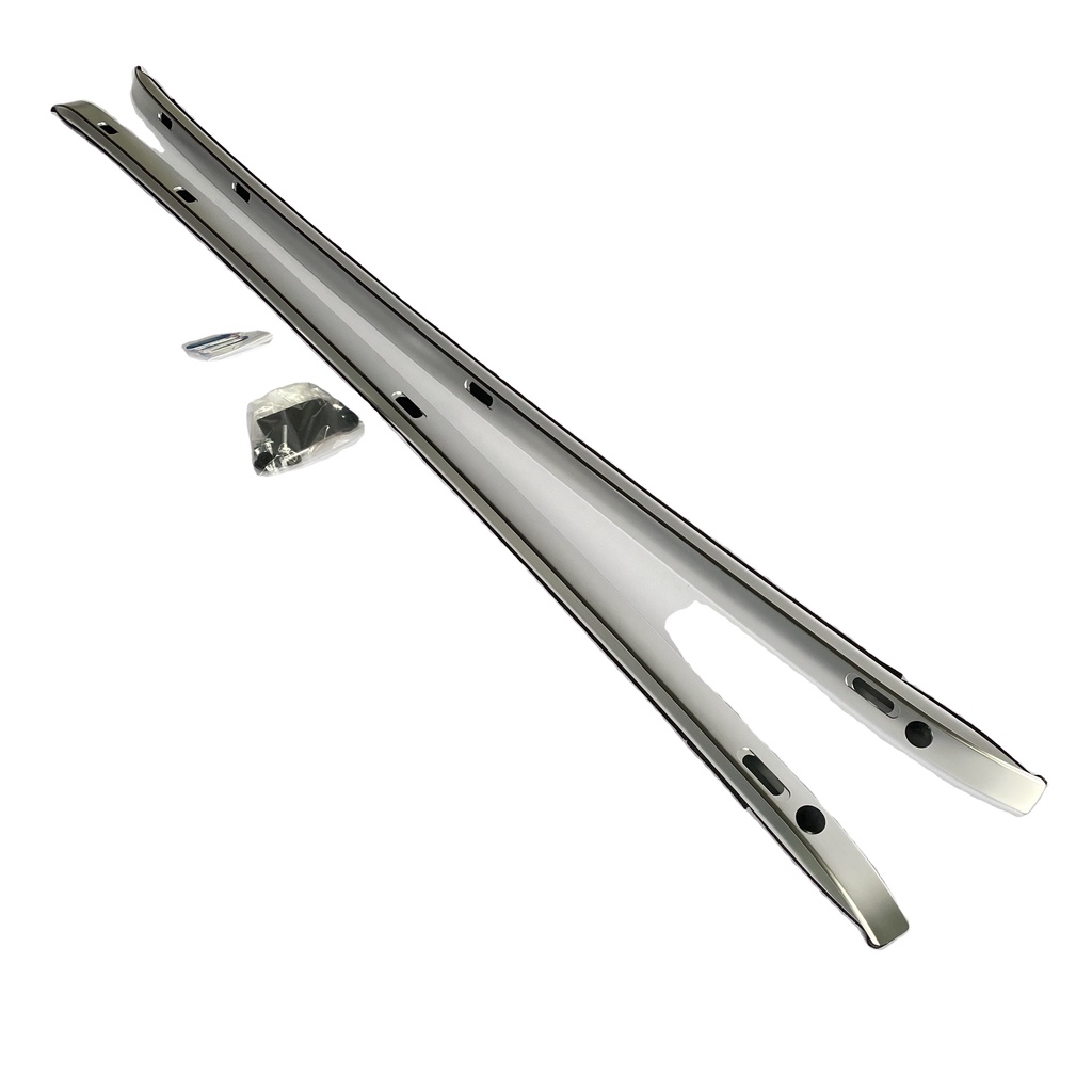Euro version roof rack luggage side rail set cargo roof rail for Land ...