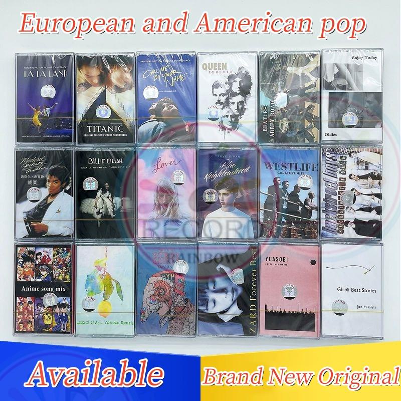 Original Genuine cassette classic nostalgic pop songs in foreign ...