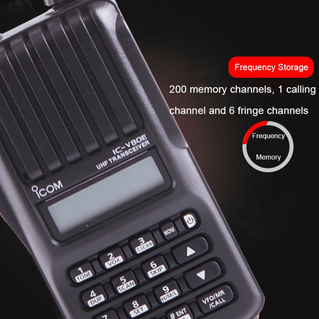 V80E radio walkie talkie long range made in japan walkietalkies