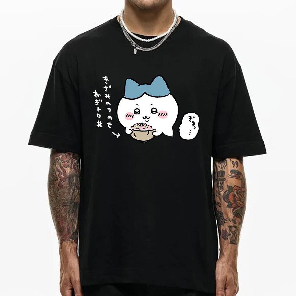 12y Cute Chiikawa T Shirt Men Harajuku Aesthetic Graphic Kawaii Tshirt ...