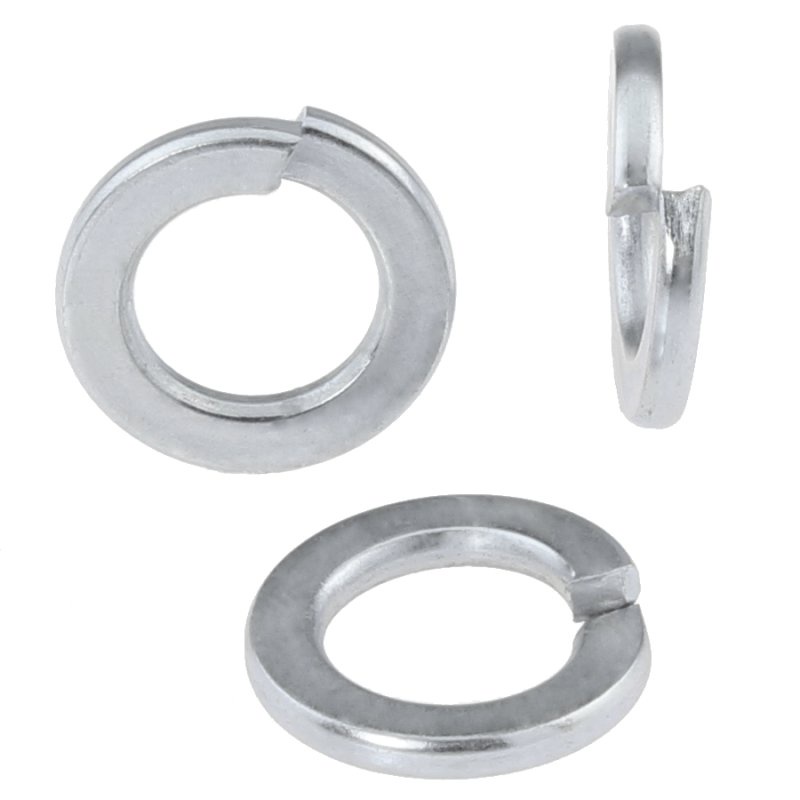 Metric Solid Copper Sealing Spring Lock Washer Copper Carbon Black