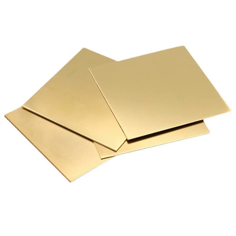 Newly launched H62 Brass Sheet Thickness 0.5/0.8/1/2*300*300mm Brass ...