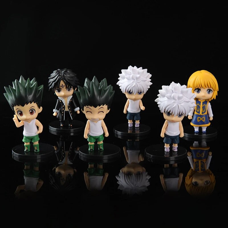 62f Figurecrazy 10cm Anime Hunter X Hunter Cute Ver Gon Killua