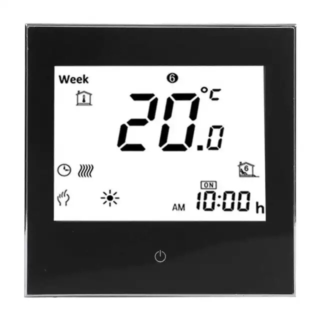 53o BHT-1000GC Heating Room Thermostat Weekly Programmable LCD Display ...