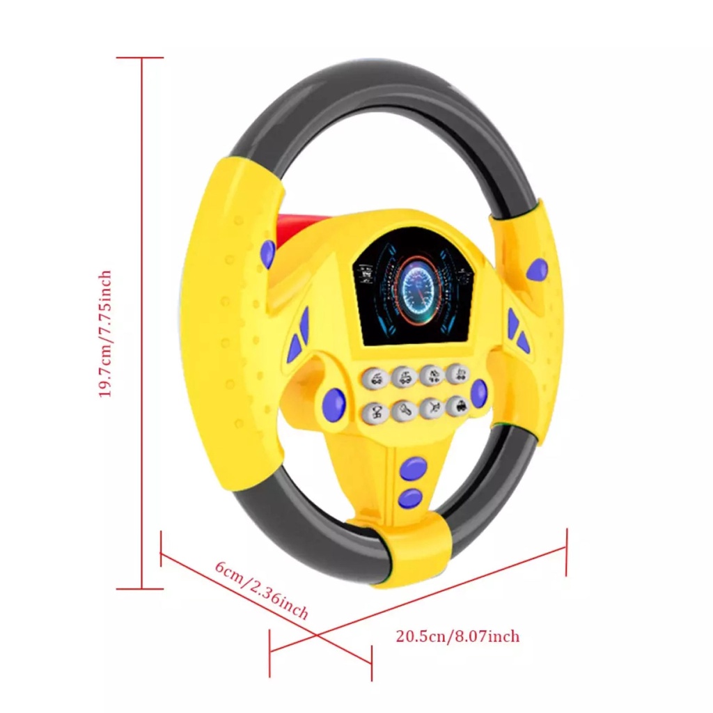 Steering Wheel Toy Interactive Steering Wheel Educational