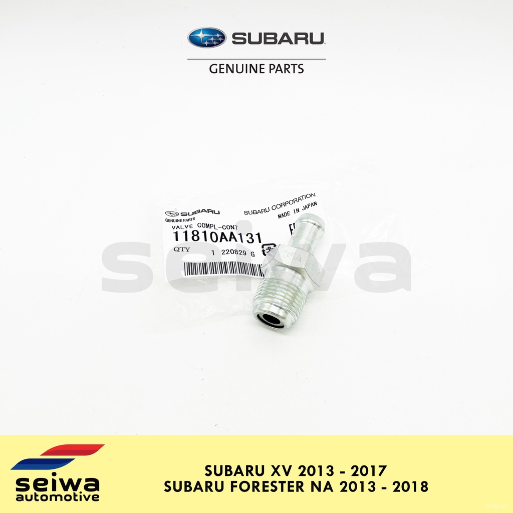 [2013 2018] Subaru Forester PCV Valve [2012 2017] Subaru XV PCV