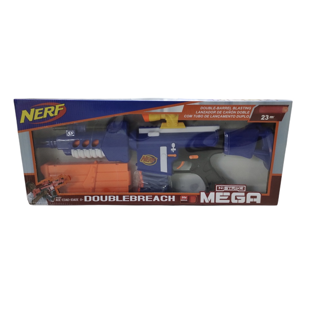Nerf Doublebreach NStrike Mega DoubleBarrel Blasting Nerf Magazine