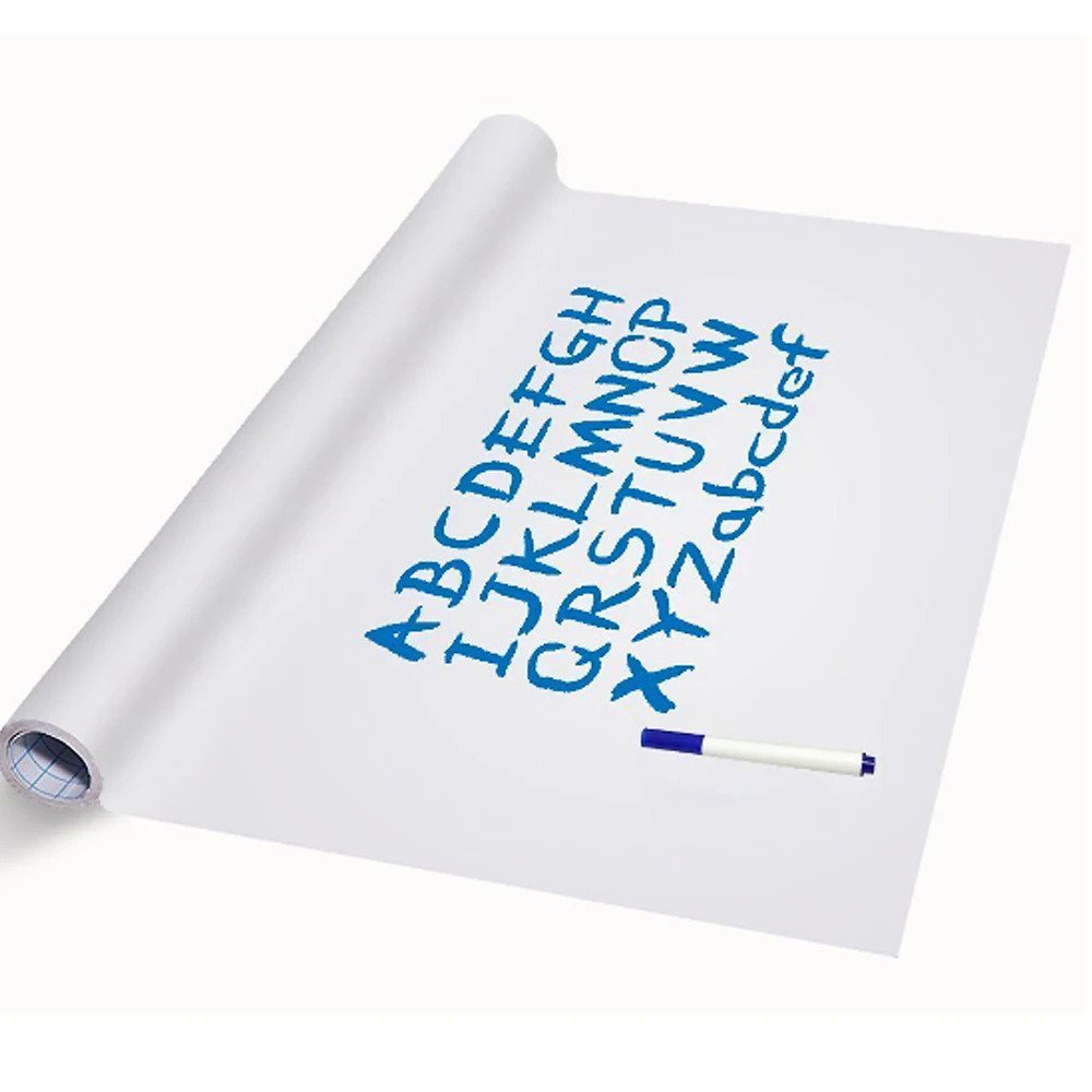 INV4 Dry Erase Whiteboard sticker Adhesive wall decal Ideal for Families & Roommates