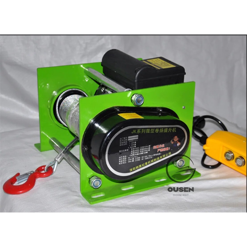 18s 200600800kg Wire Rope Hoist Micro Electric Hoist Electric Hoist Electric Winch 220v380v 3791