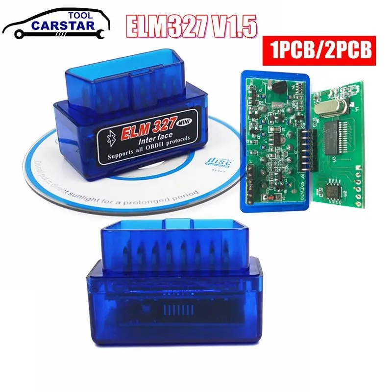 71x MINI PIC18F25K80 ELM327 V1.5 Bluetooth-compatible ELM 327 v1.5 OBD2 ...