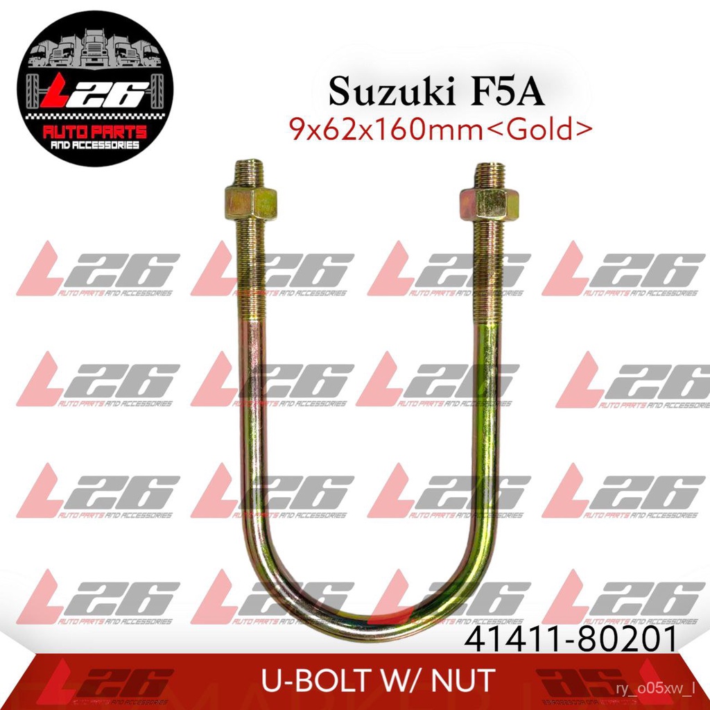 GSK Ubolt U bolt Suzuki Multicab F5A GOLD 9x62x160mm | Shopee Philippines