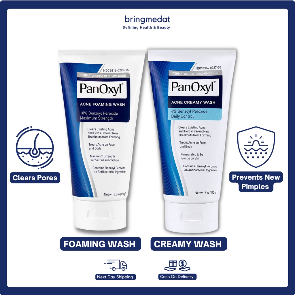 PanOxyl Acne Facial Wash With Benzoyl Peroxide Shopee Philippines