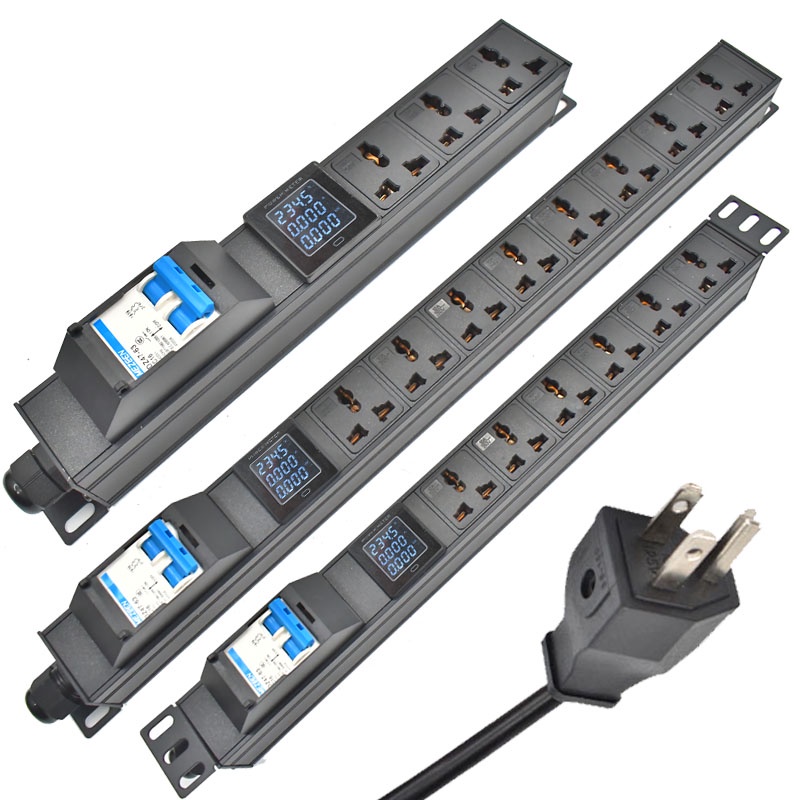 PDU Power Distribution Unit Network Cabinet Rack Power strip 16A 3500W ...