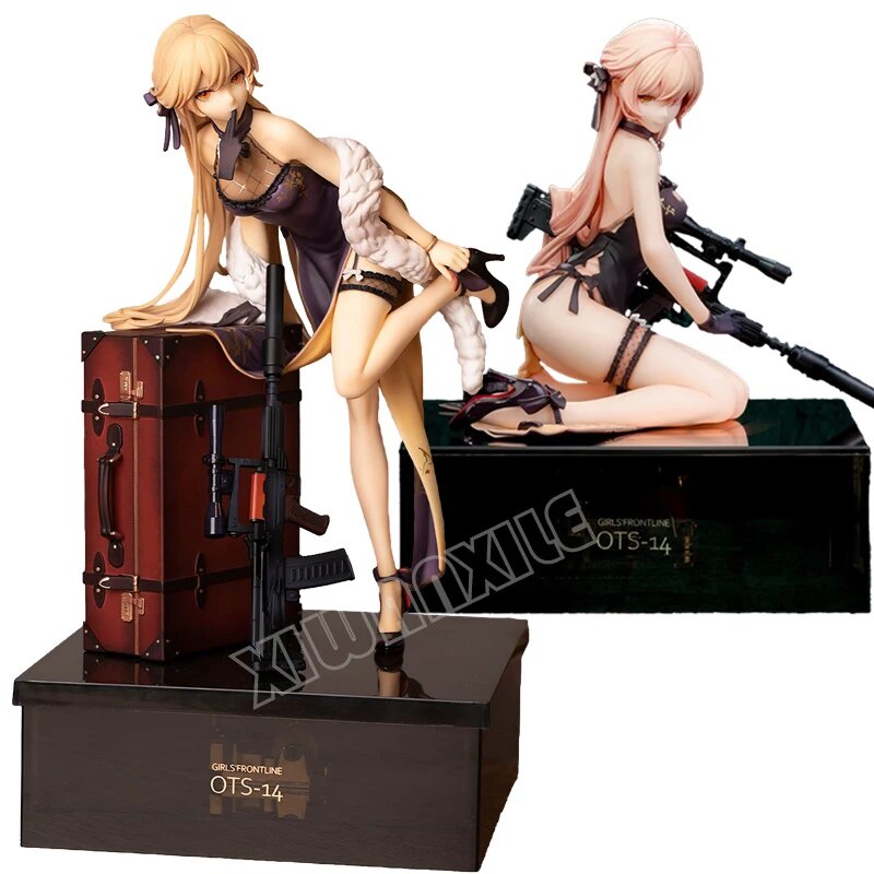 06d 21cm Girls Frontline Ots 14 Sexy Girl Anime Figure 457 Figma Girls Frontline Ump45 Action