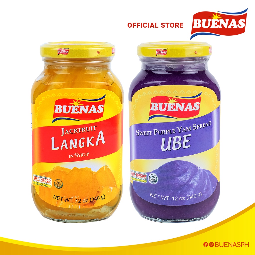 Buenas Purple Yam and Jackfruit Langka 12oz Set | Shopee Philippines