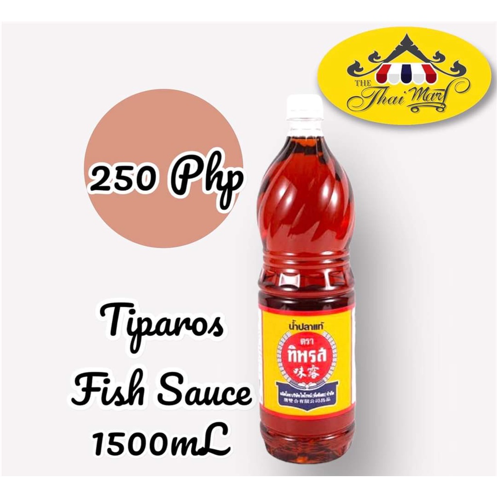 Tiparos Fish Sauce 15 L Thai Fish Sauce Nam Pla Shopee Philippines