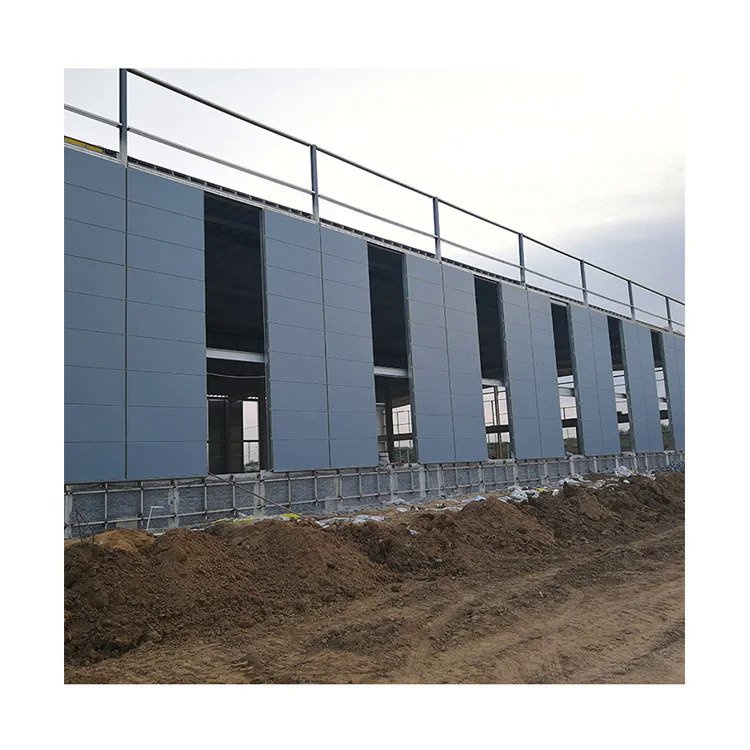 Steel Billboard Structure Frame Prefab Steel Curved Roof Structures ...