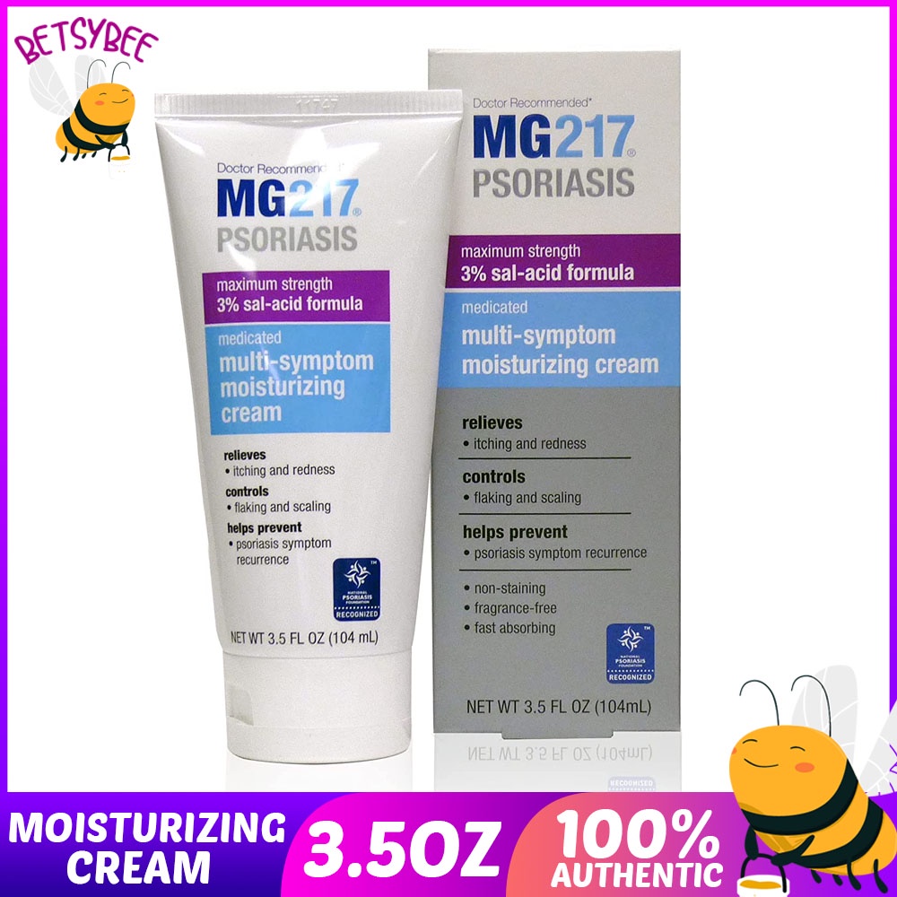 MG217 Psoriasis Medicated Multi Symptom Moisturizing Cream Maximum ...