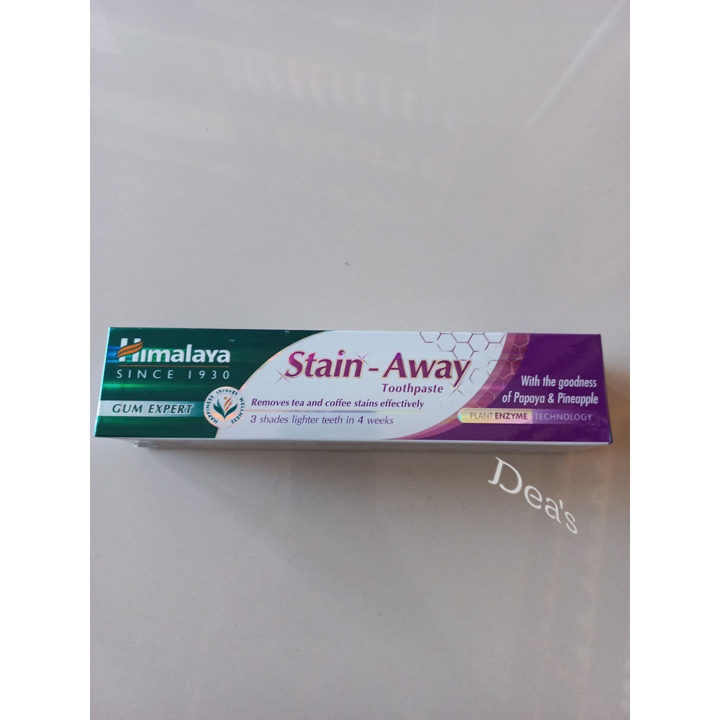 Himalaya StainAway Toothpaste 100mlImported from UAE Expiry date 102025