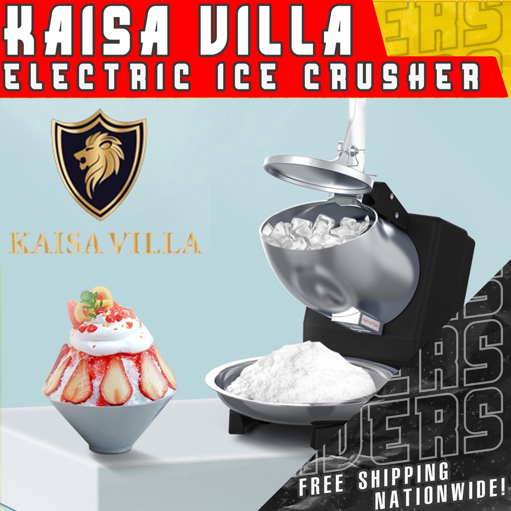Kaisa Villa Electric Ice Ice Crusher Machine Smashing Machine 250W Ice