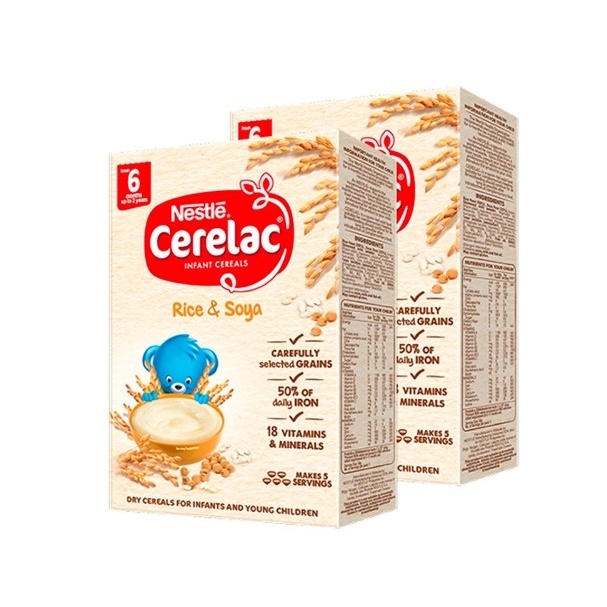 2024.high quality 2 Food 250g Pack Soya CERELAC NESTL Rice Baby of ...