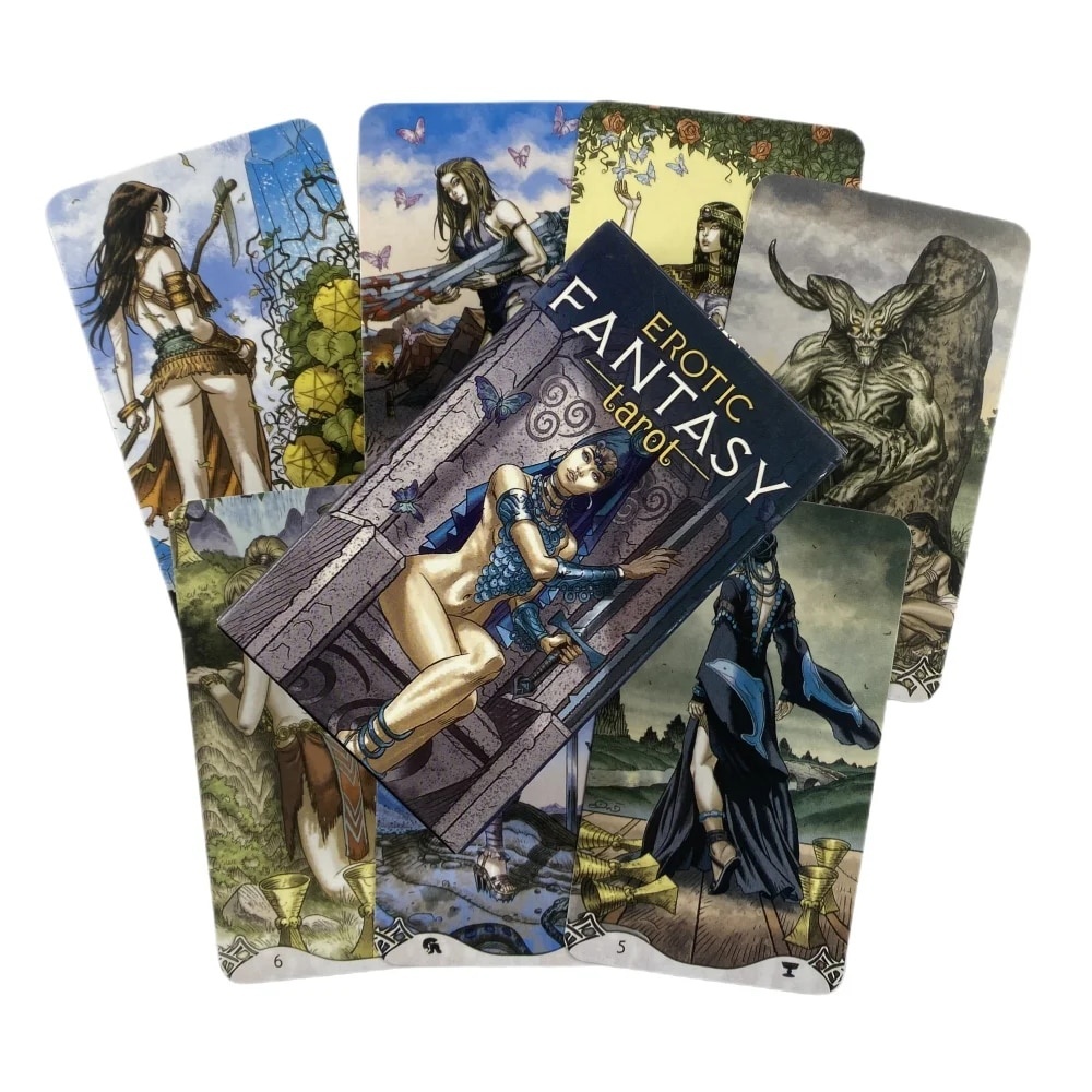 Erotic Fantasy Tarot Cards Divination Deck English Versions Edition ...