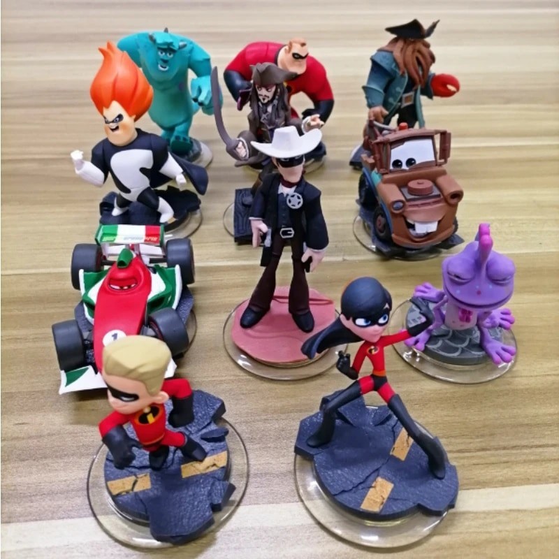 Disney Infinity Francesco Mater Lone Ranger Jack Sparrow Davy Jones ...