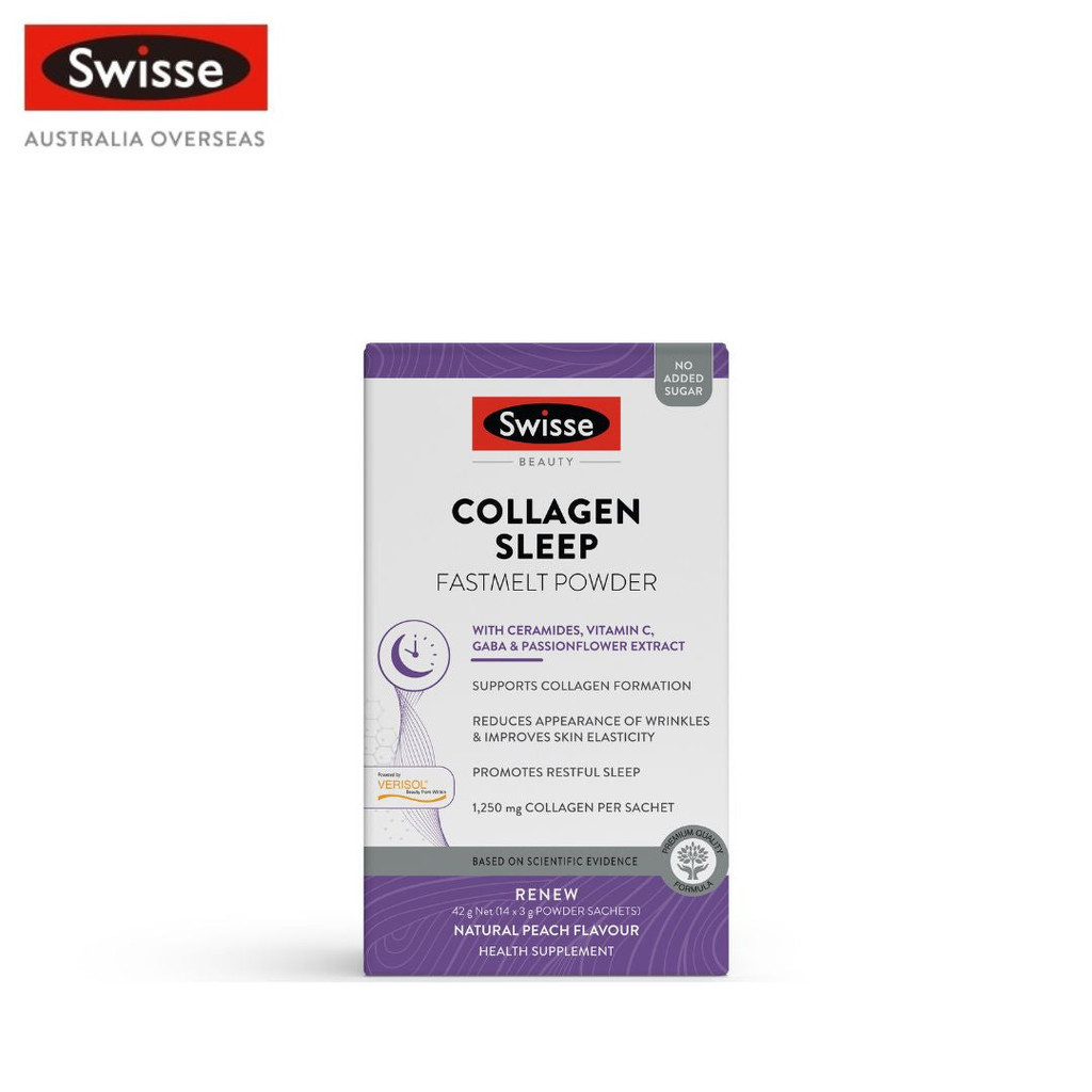 Swisse Beauty Collagen Sleep Fastmelt Powder 14 x 3g | Shopee Philippines