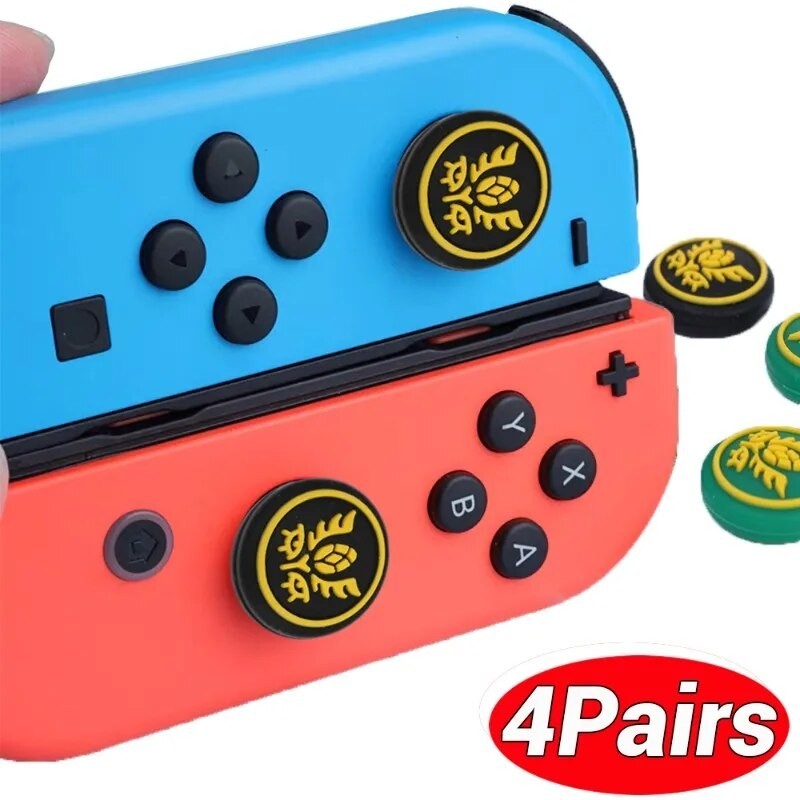 1-4Pairs Thumb Stick Grip Caps for Nintendo Switch Lite/Switch Cover ...