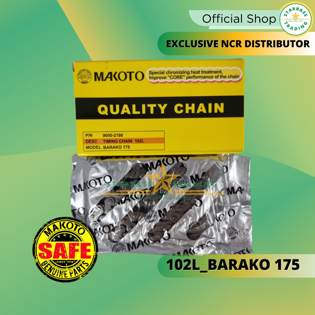 Makoto | Timing Chain | BARAKO 175 | Timing Chain 102L | Shopee Philippines