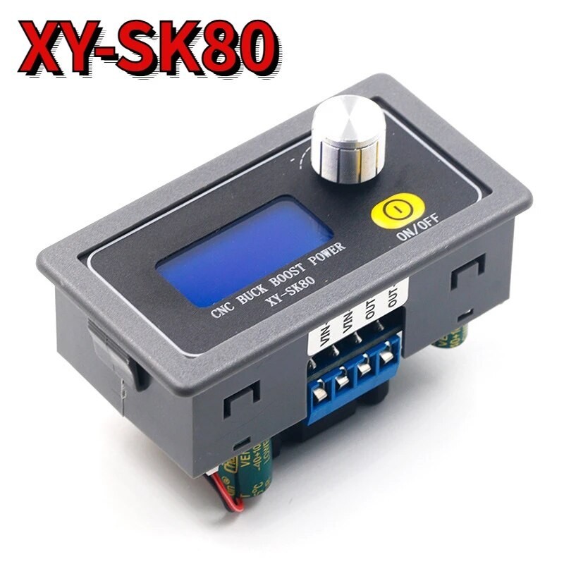 【SK80 CNC DC Buck Boost Converter CC CV Adjustable Automatic Power