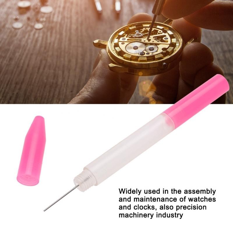 14U 3Pcs/Set Oiler Pen Pin Needle Mini Lubricant Oil Pen Tip Watch
