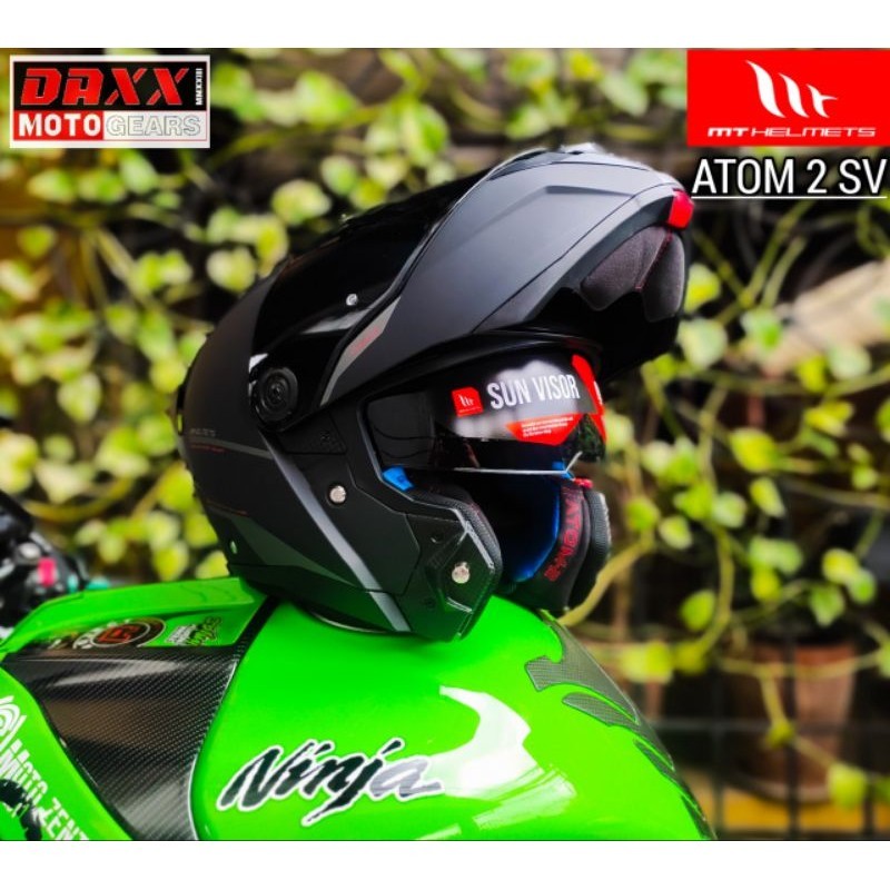 MT Atom 2 SV Modular Dual Visor | Shopee Philippines