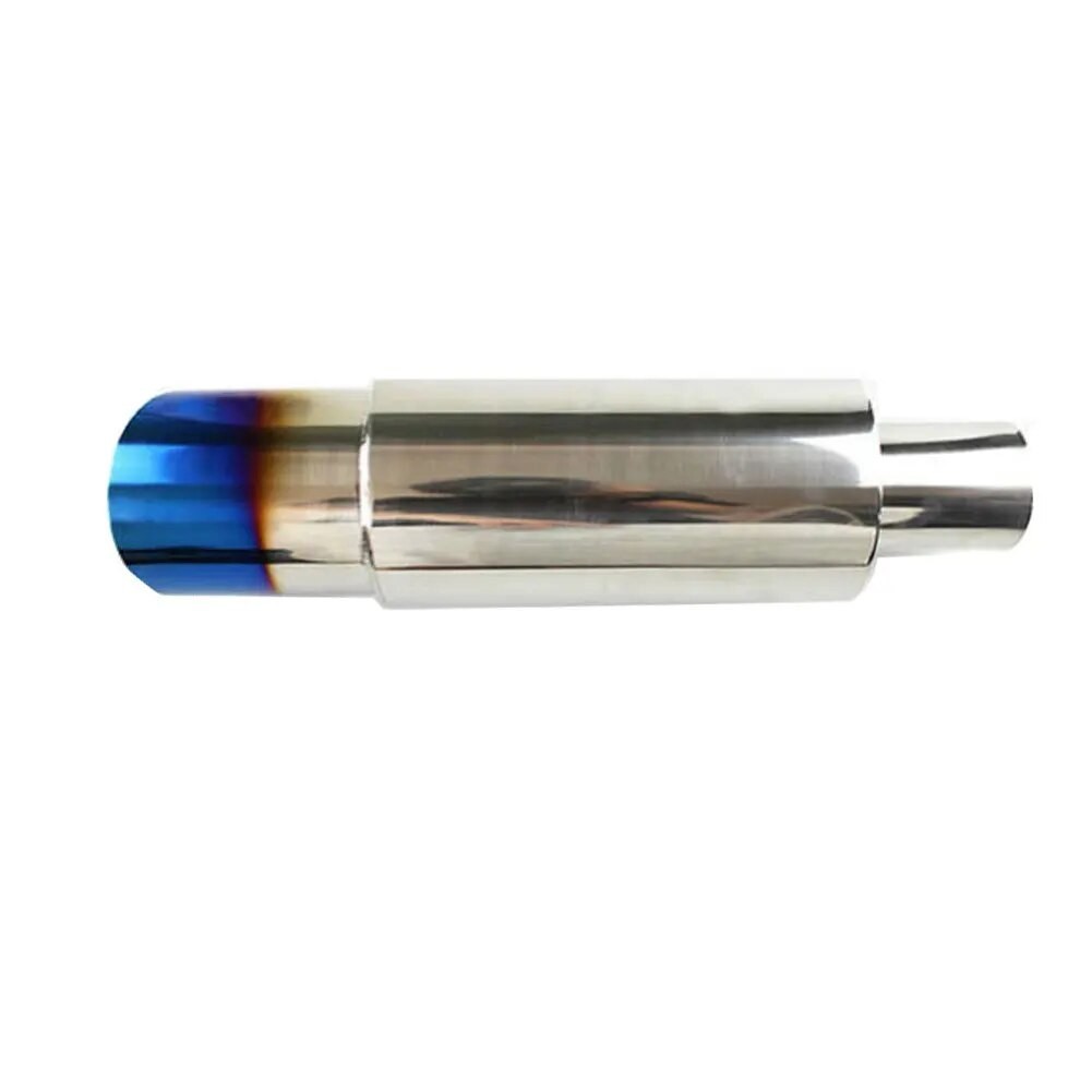 Universal Car Resonator Muffler, 304 Stainless Steel Exhaust Muffler ...