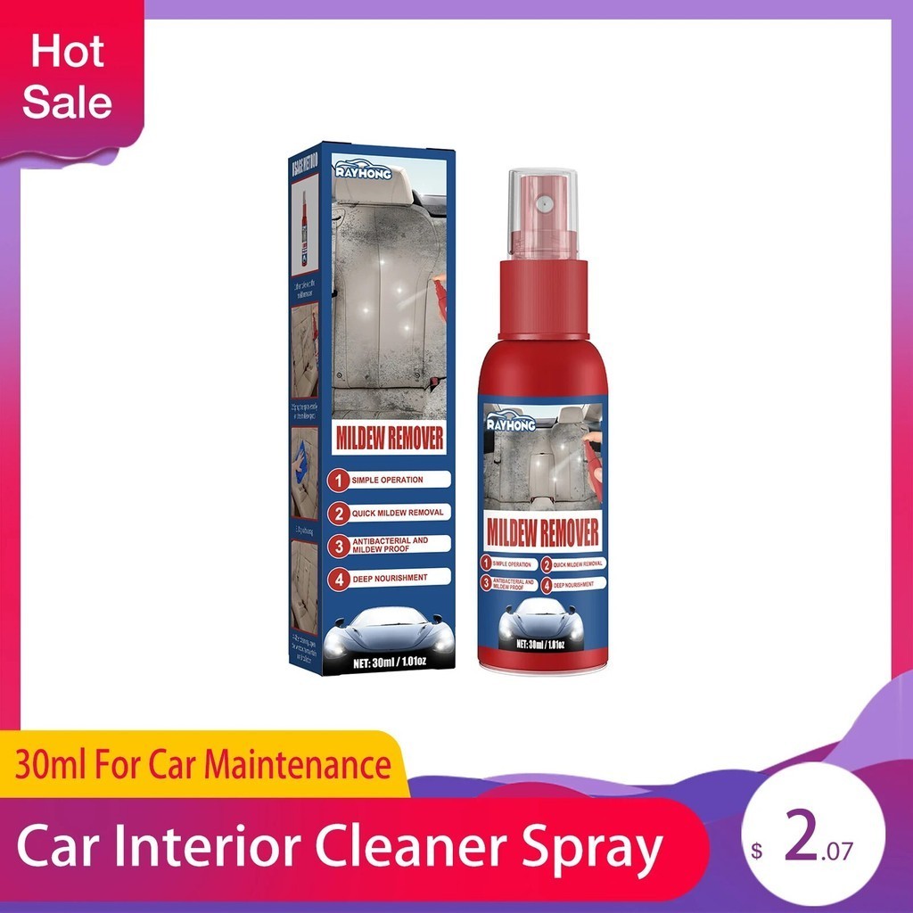 ⚜Car Interior Cleaner Car Mold Remover Car Upholstery Seats Foot Mats