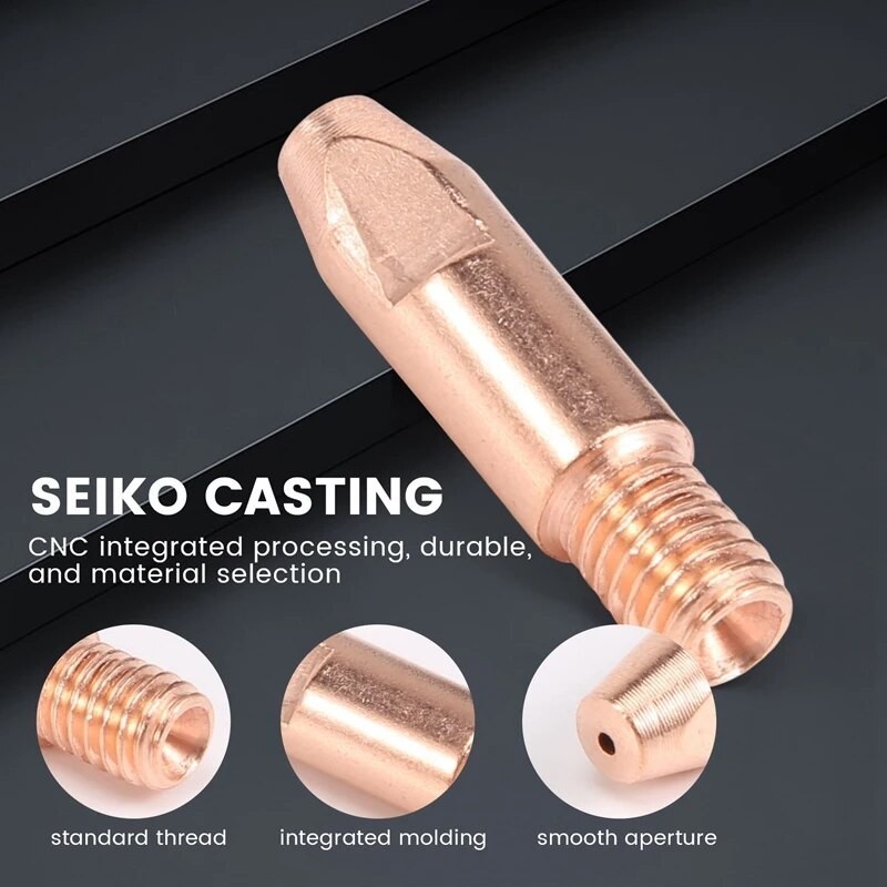 Contact Tip Conical Gas Nozzle Tip Holder & 24KD MB24 MIG Welding Torch ...