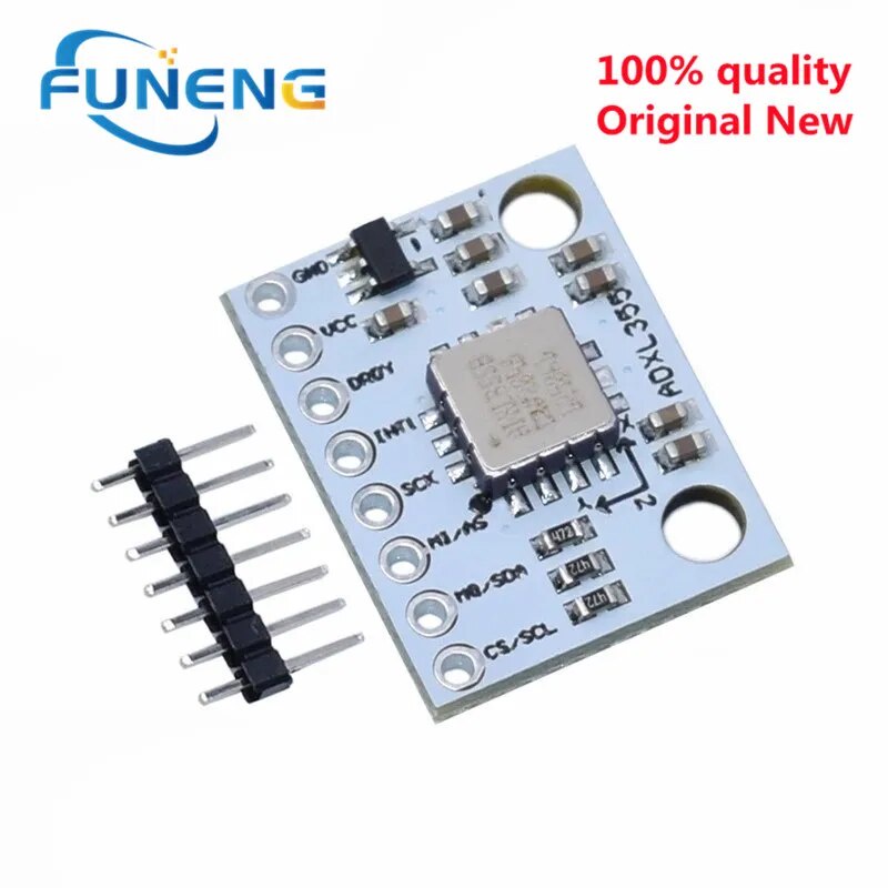⊰ADXL355 triaxial accelerometer sensor module is an industrialgrade