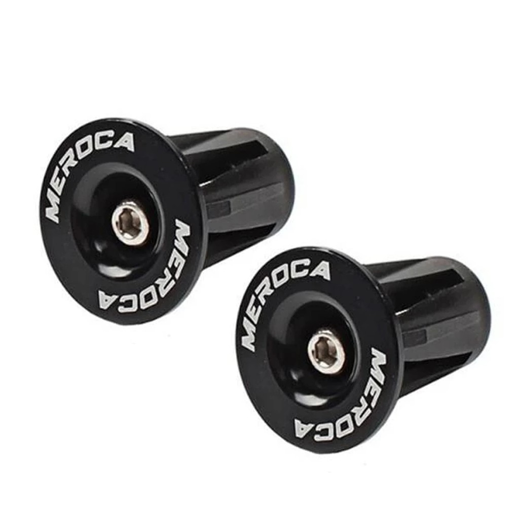 52N 1 Pair Mountain Bike Bar End Plugs Aluminum Road Bicycle Grip Anti