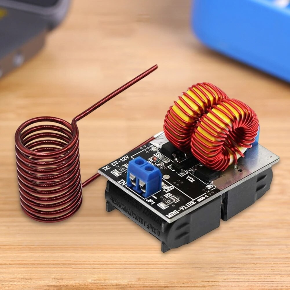 ☀120w Mini Zvs Induction Heating Board Dc 5 120v Input Voltage Inductive Heater High Frequency 0613