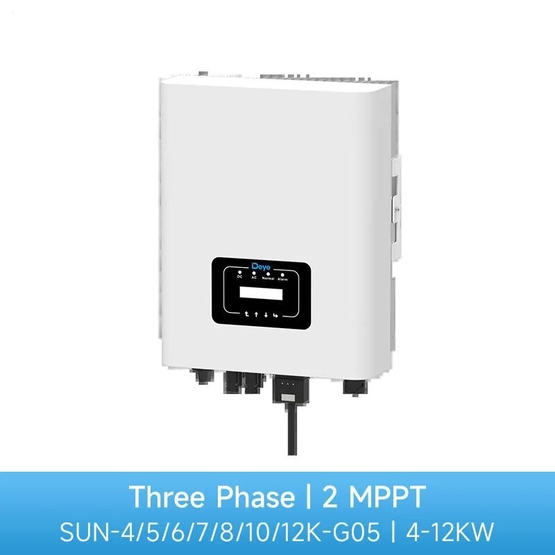 Deye on grid tie solar inverter 4kw 5kw 6kw 8kw 10kw 12kw SUN-4/5/6/7/8 ...