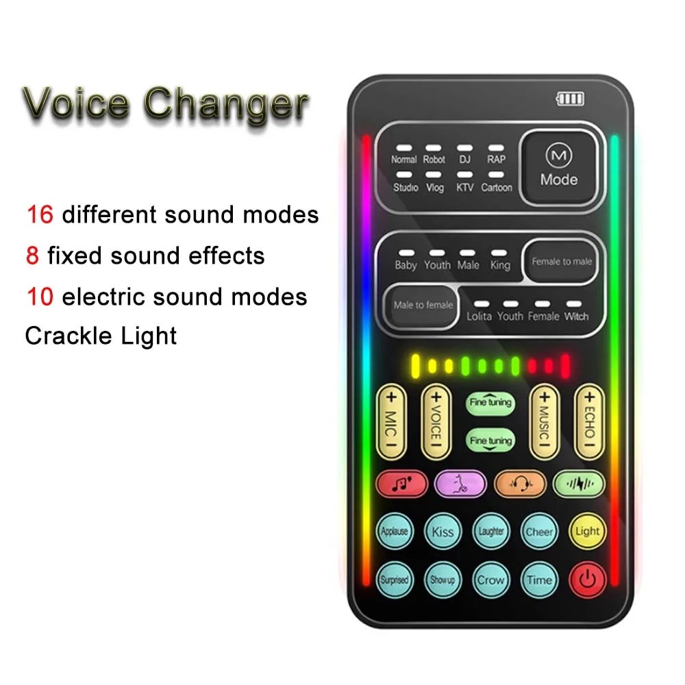 Voice Changer Device For Kids/Phone/iPad/Computer/Laptop/Tablets 16 ...