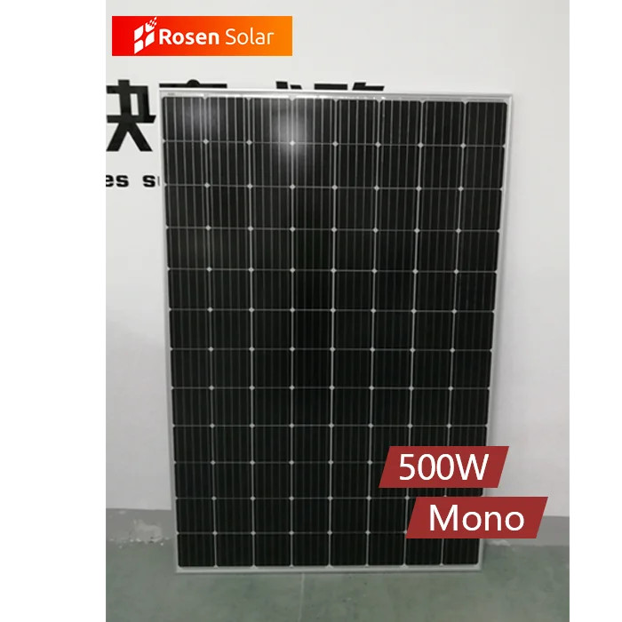 Good Price Monocrystalline PV Panel 48V 500W 500 Watt Mono Solar 96 ...