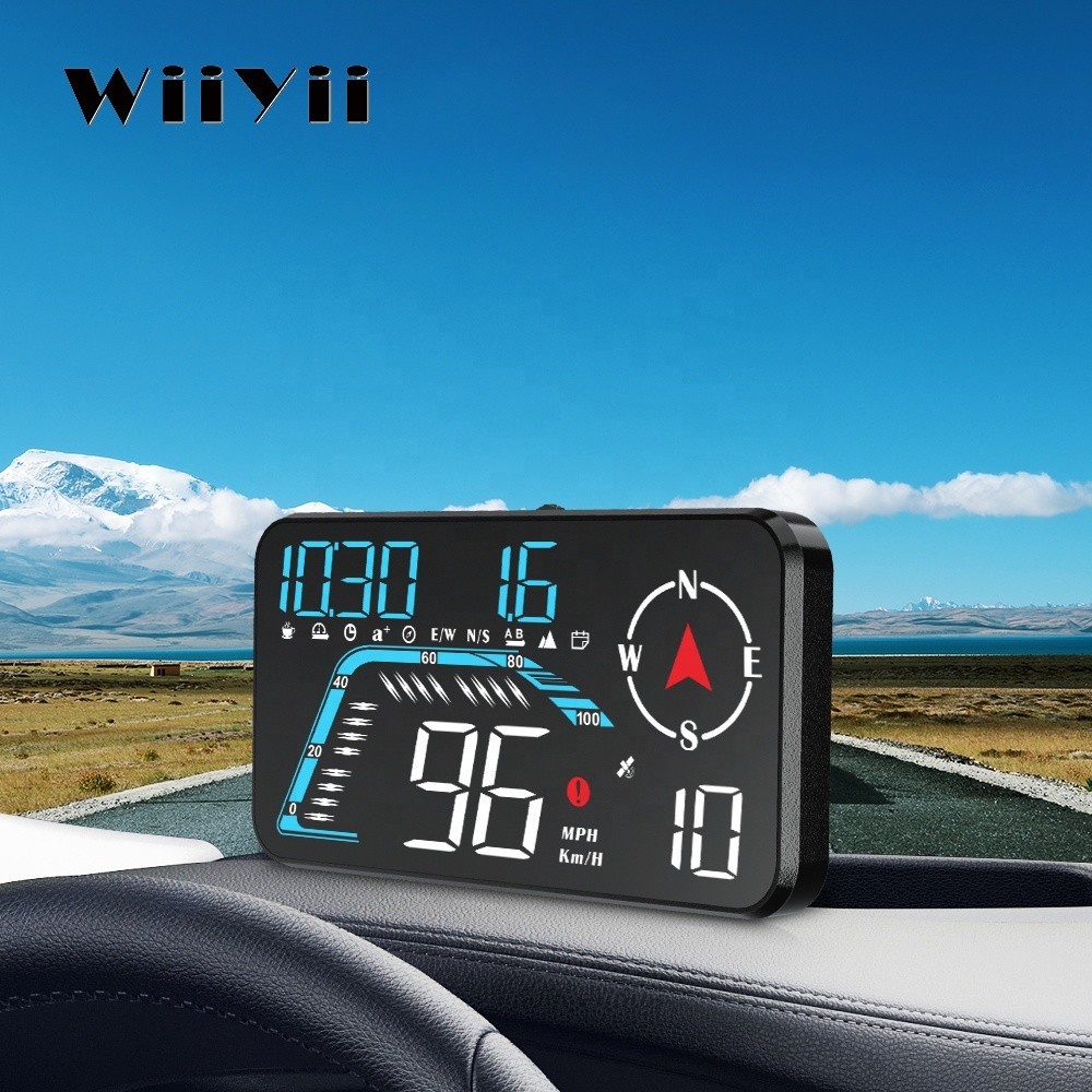 WiiYii 2024 New Auto Diagnostic Tool Heads up Display GPS Digital ...