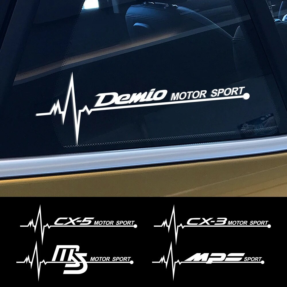For Mazda MPS CX3 CX5 Demio CX-5 CX-3 Axela Atenza MS 2PCS Car Vinyl ...