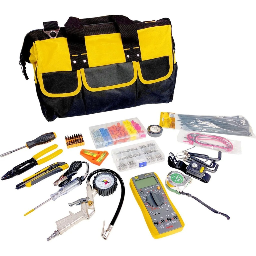 ACIG 14 Piece Multi-Purpose Home Boat Car RV Basic Repair Tool Set with ...