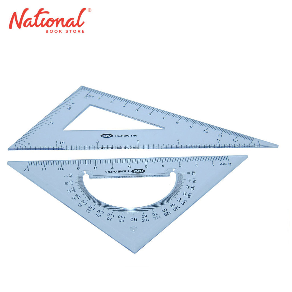 HBW Triangle Set 6 Inches Small TR6 2's - School & Office Supplies ...