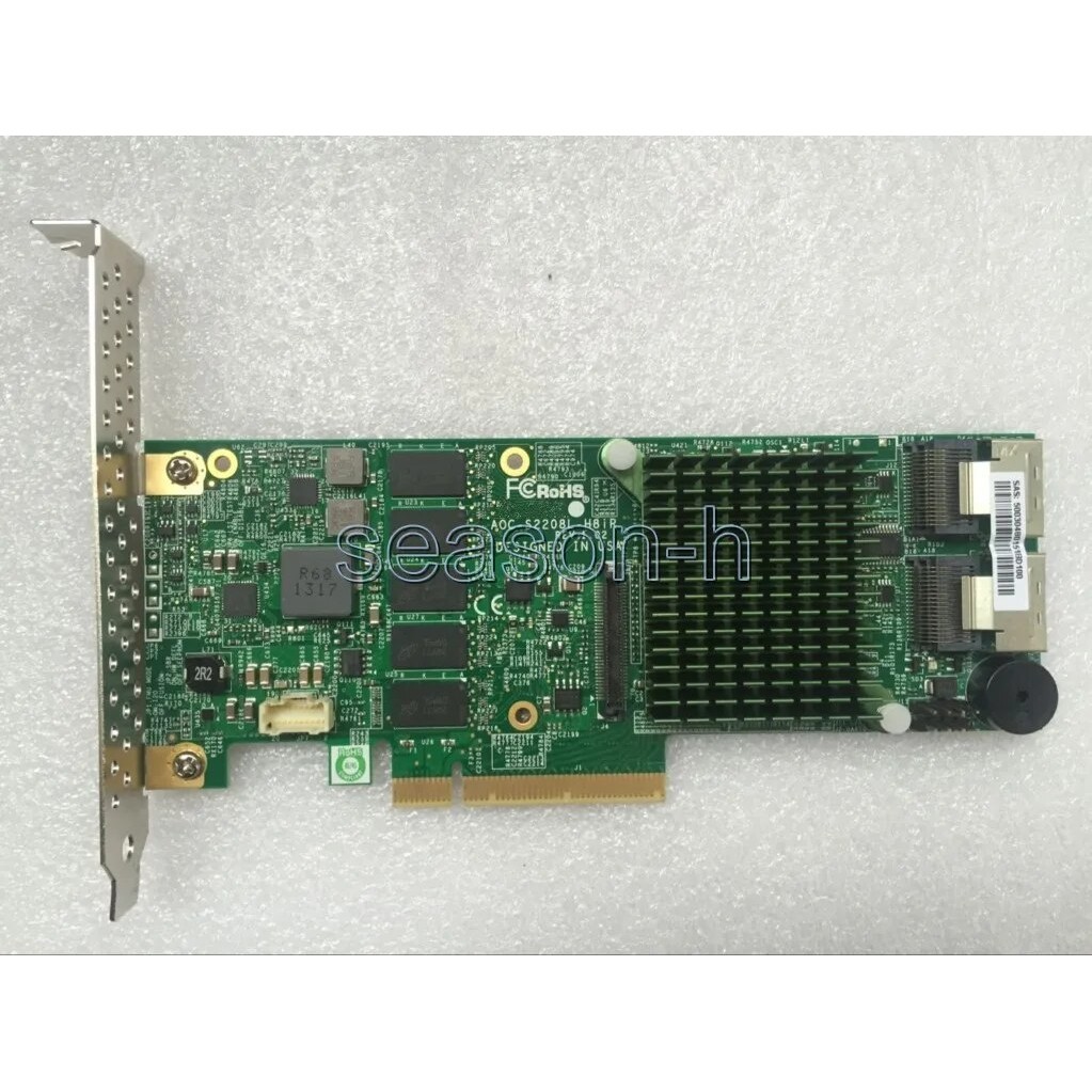 【AOC-S2208L-H8IR 1GB DDR3 SAS2208 8 ports 6Gb/s SAS SATA Raid card PT ...