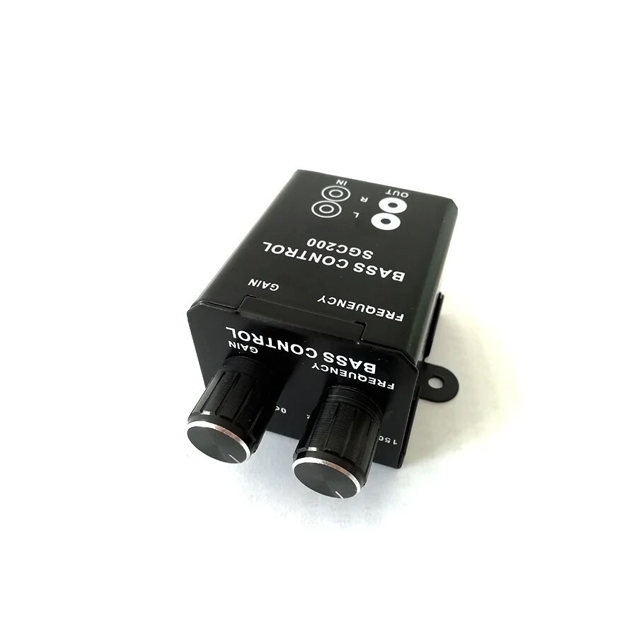 Car Adjust Line Level Volume Control Knob Subwoofer Equalizer Bass